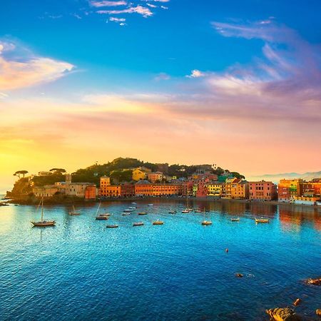 021 - Casa Ponente Con Terrazzo - Centro Citta, Carruggio E Mare Baia Del Silenzio A 500 M Lejlighed Sestri Levante Eksteriør billede
